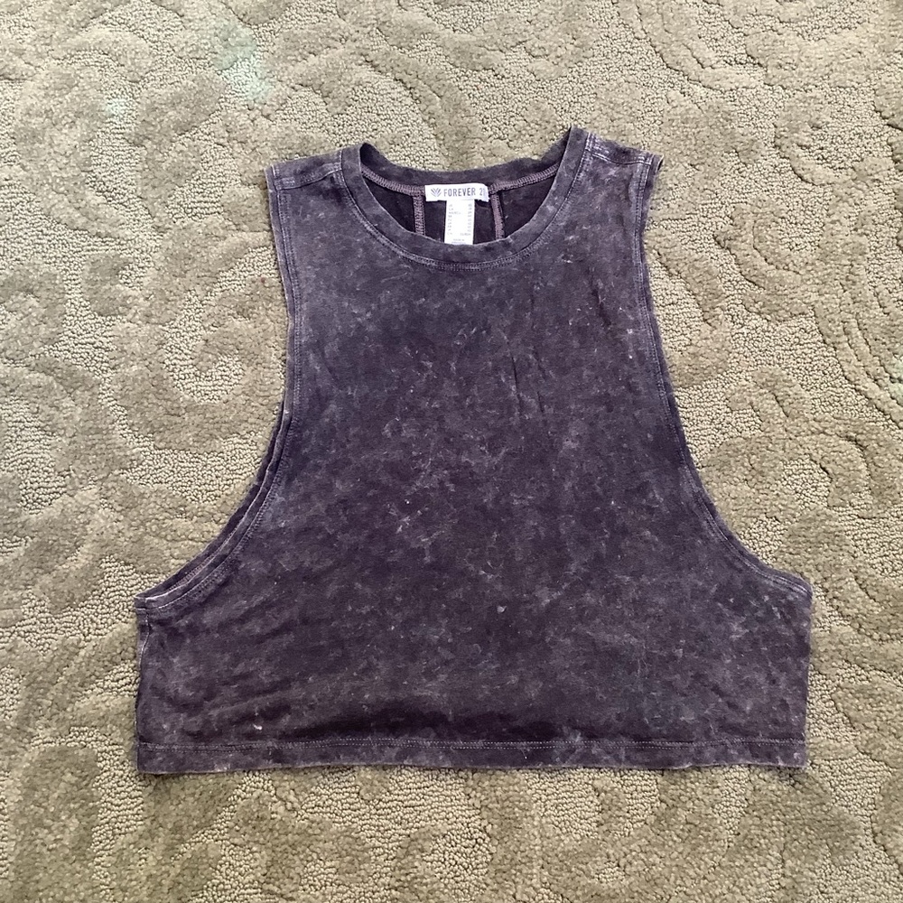 (Bin 4) Forever 21 oversized muscle tan, Size XS